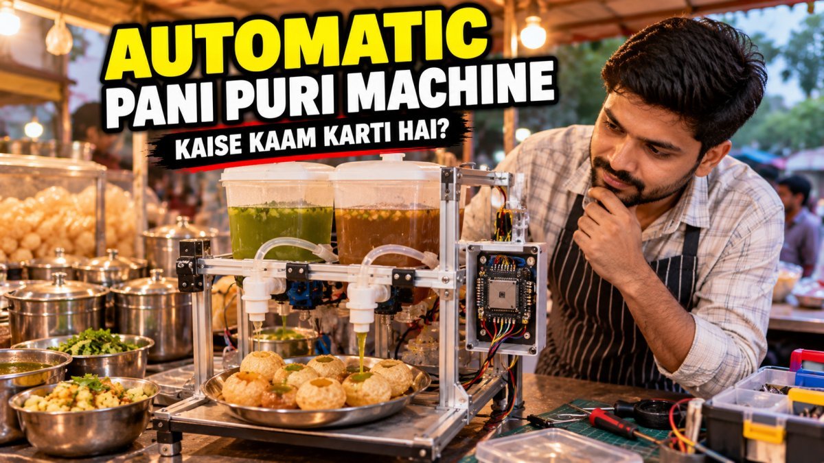 Automatic Pani Puri Machine Kaise Kaam Karti Hai? | Gupchup Wala