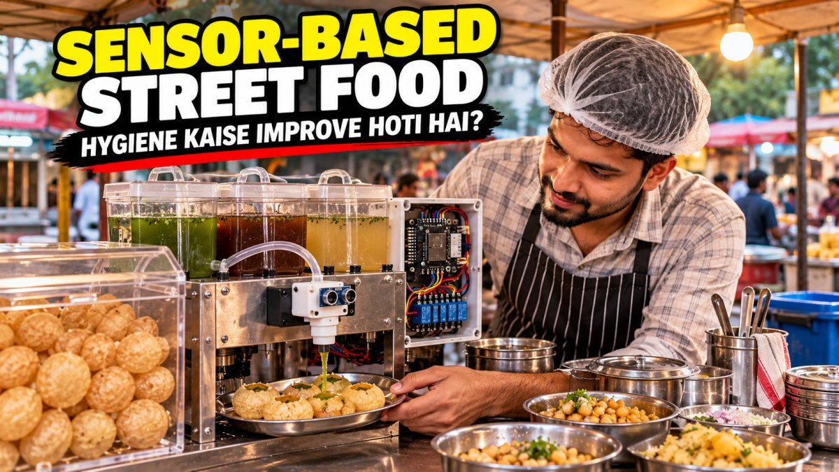 Sensor-Based Hygienic Street Food Kya Hota Hai? | Gupchup Wala